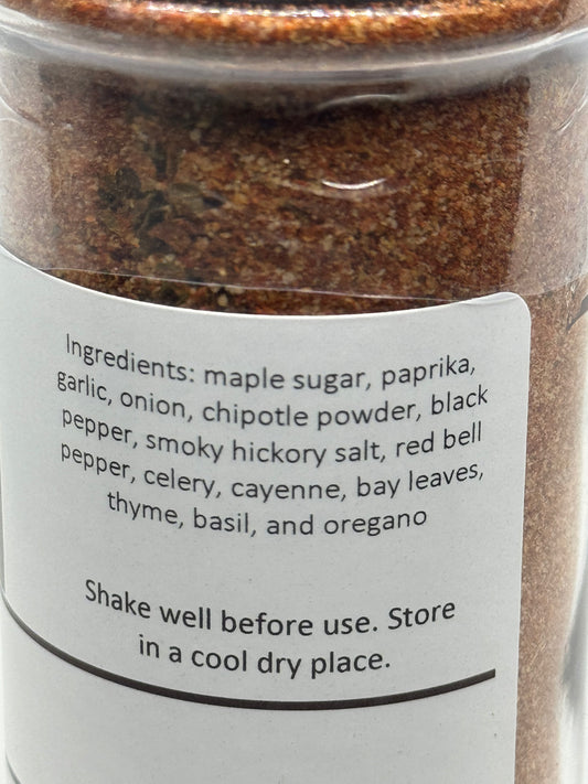 Cajun Maple Rub